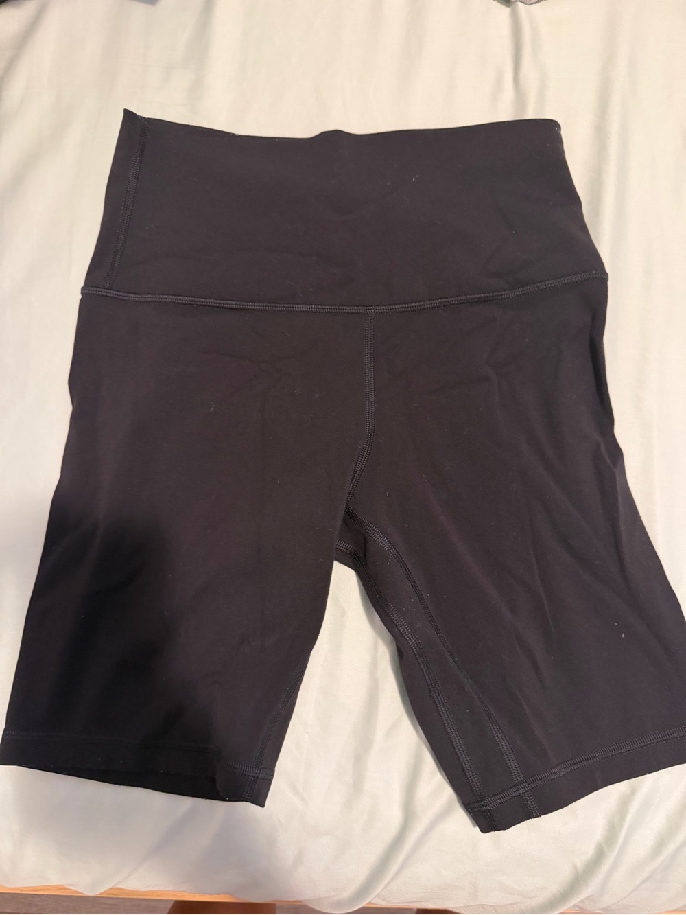 lululemon athletica Black High-Rise Bike Shorts